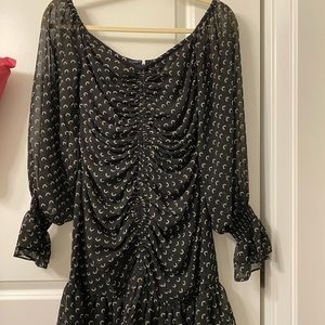 Short ruched dress